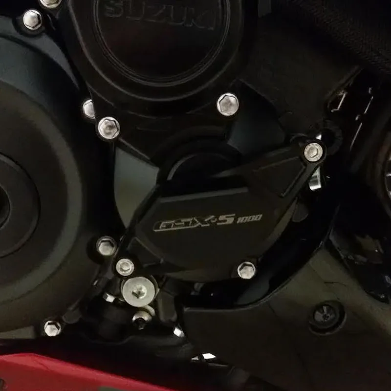 Для SUZUKI GSX-S1000 GSX-S1000F GSX-S 1000 GSXS1000 CNC пом рамки слайдер ночлега двигателя статора чехол Защитная крышка