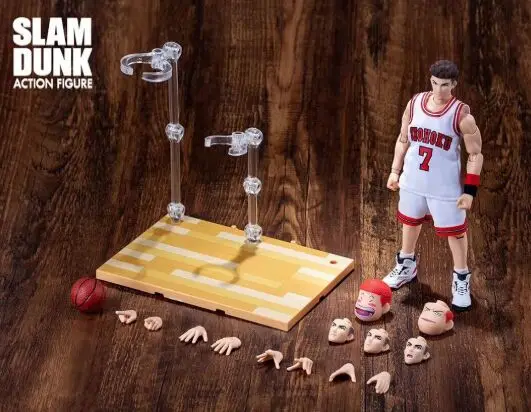 GREAT TOYS Dasin Mitsui Hisashi Miyagi Ryota action figure SLAM DUNK GT model toy white clothing gift new head
