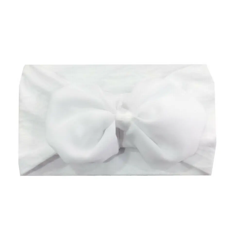 Ободок для волос с узлом новорожденных черный бежевый синий серый