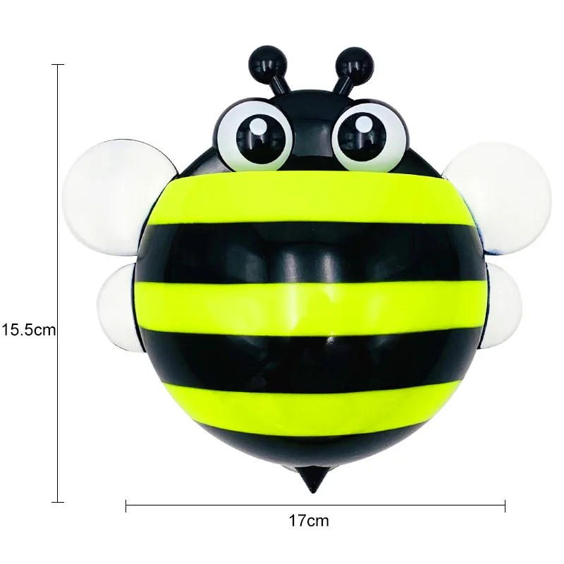 Мультяшный держатель зубной щетки милый Honeybee для ванной комнаты аксессуары