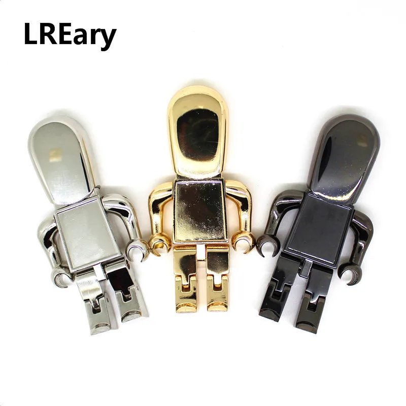 Hot sale usb flash drive metal robot Pen 4GB 8GB 16GB 32GB 64GB 128MB memory stick wholesale U disk 3 color | Компьютеры и офис