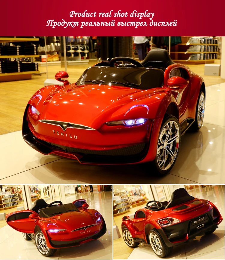 Детский четырехколесный электрический автомобиль может сидеть съемный аккумулятор Зарядка пульт дистанционного управления Детская игрушка автомобиль Bluetooth плеер Детская игрушка автомобиль