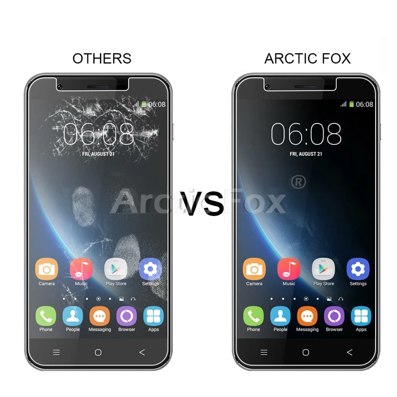 2 шт./лот закаленное Стекло для Oukitel U7 PRO Экран протектор Защитная пленка