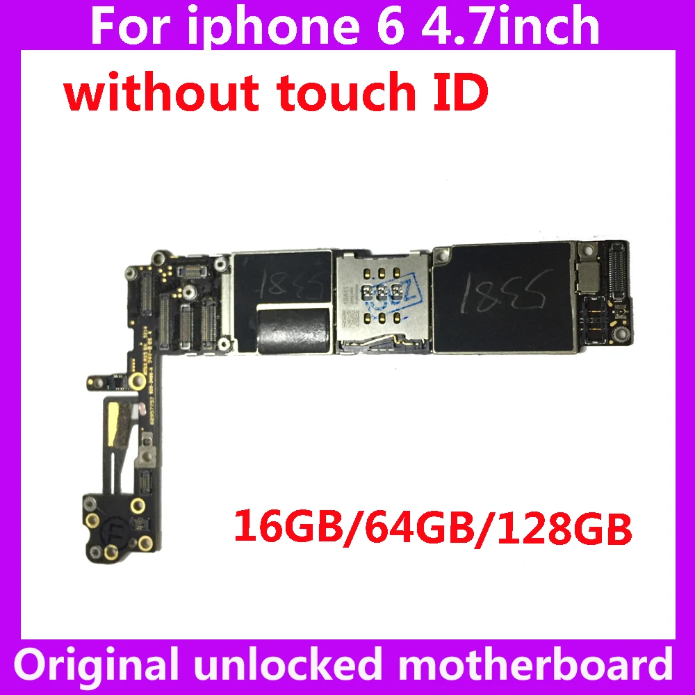 Материнская плата для iphone 6 16 ГБ 64 128 логическая IOS 4 7 дюйма 100% оригинальная