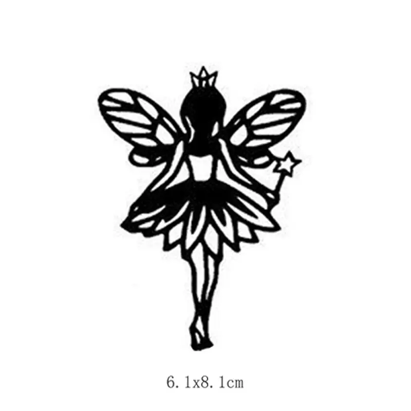 Wing Fairy Metal Cutting Dies Stencil DIY Scrapbooking Album Stamp Paper Card Embossing Craft Decor | Дом и сад