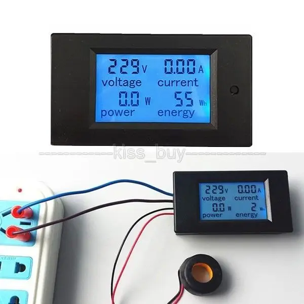 Цифровой комбинированный измеритель переменного тока 220 А|meter unit|meter circuitsmeter glucose |