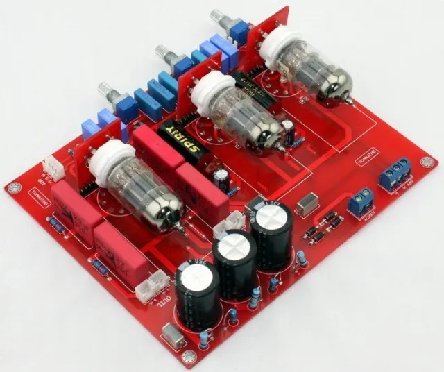 HS-BOX 6N1 tube preamp board for HIFI amplifier Pre-amplifier | Электроника