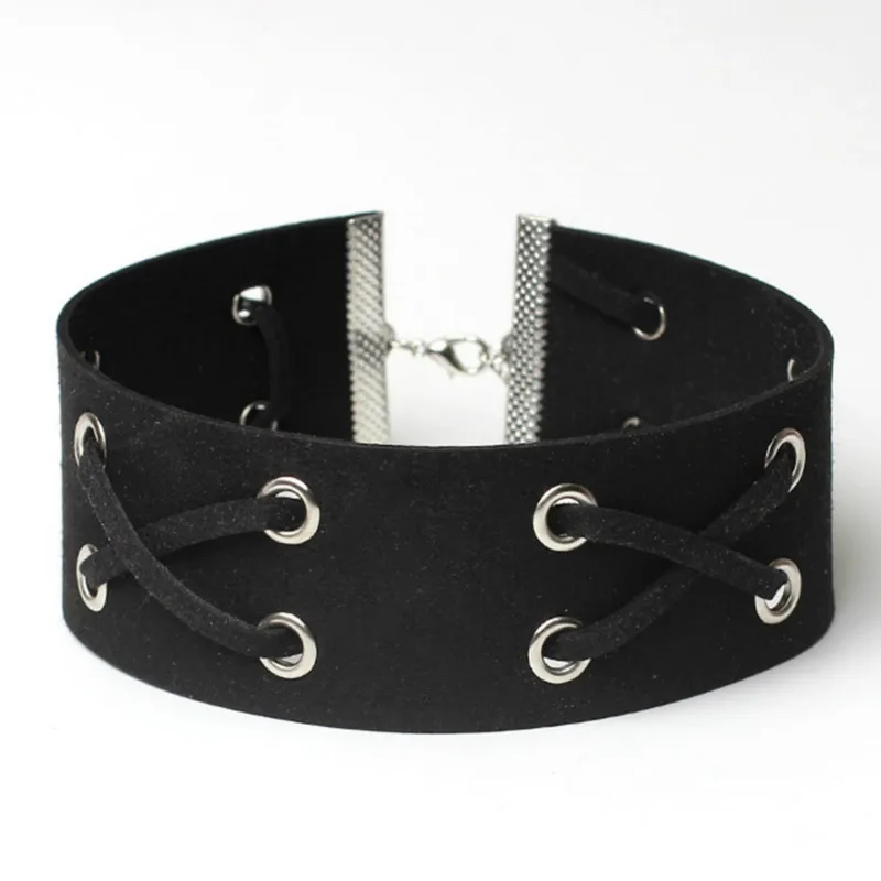 Новинка 2017 подвеска чокер Женское Ожерелье ожерелья чокеры привязанное розовое