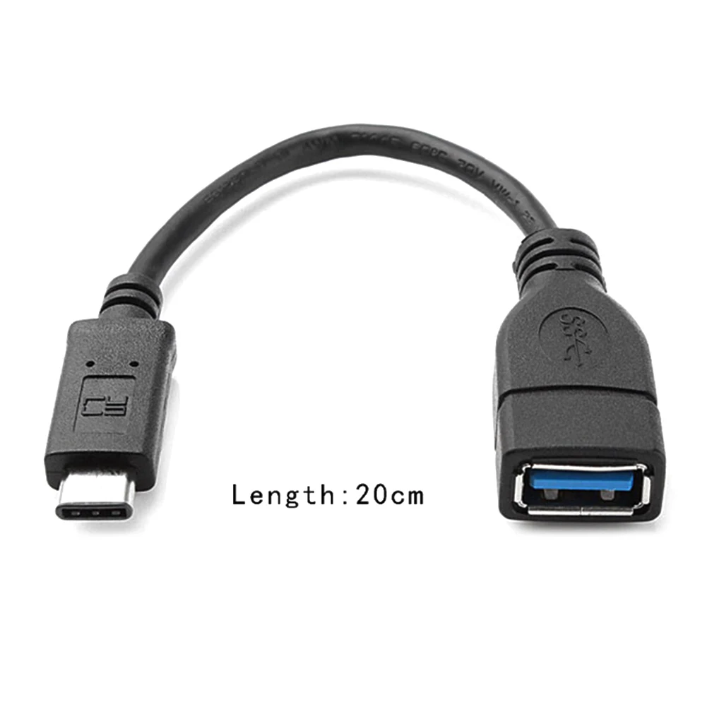 USB C 3 1 Type к USB3.0 OTG Кабель-адаптер для синхронизации данных Поддержка Реверсивный