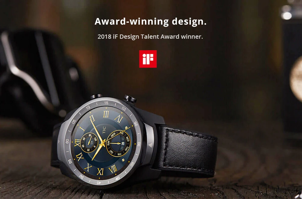 Ticwatch Pro Bluetooth Смарт часы gps часы IP68 водонепроницаемый Поддержка NFC платежей/Google Assistant носить ОС Google