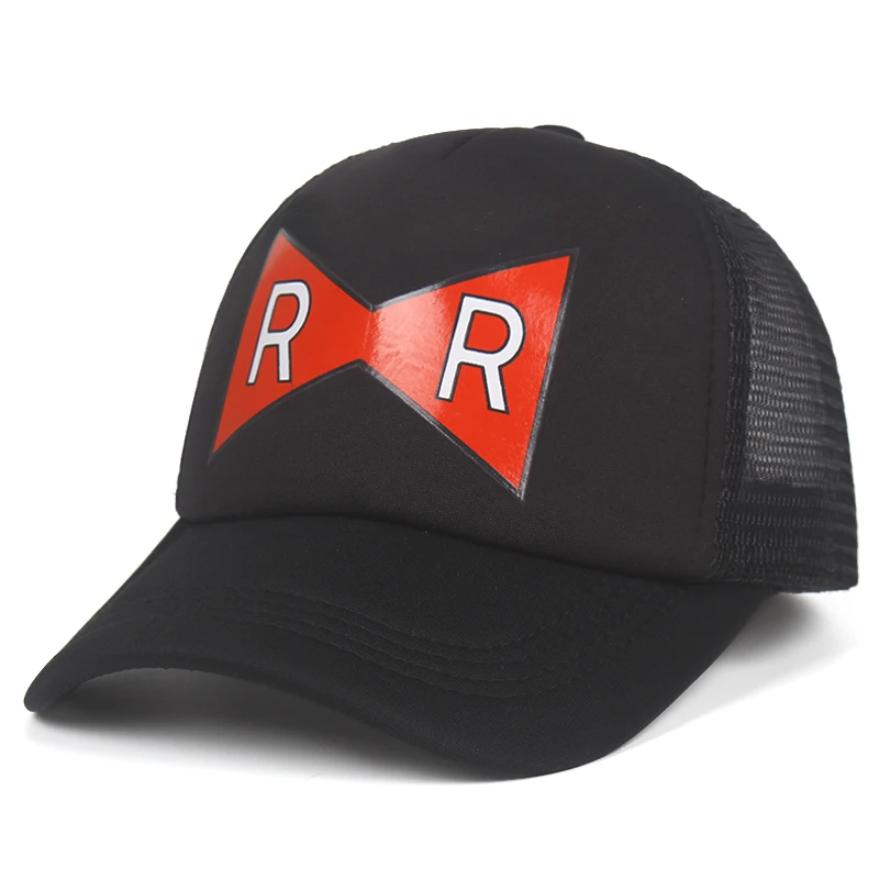 RR бейсболка для дальнобойщика Dragon Ball Dr. Gero Dad Hat красная лента армейская нежная Печать Snapback cap s Нет структуры шляпа