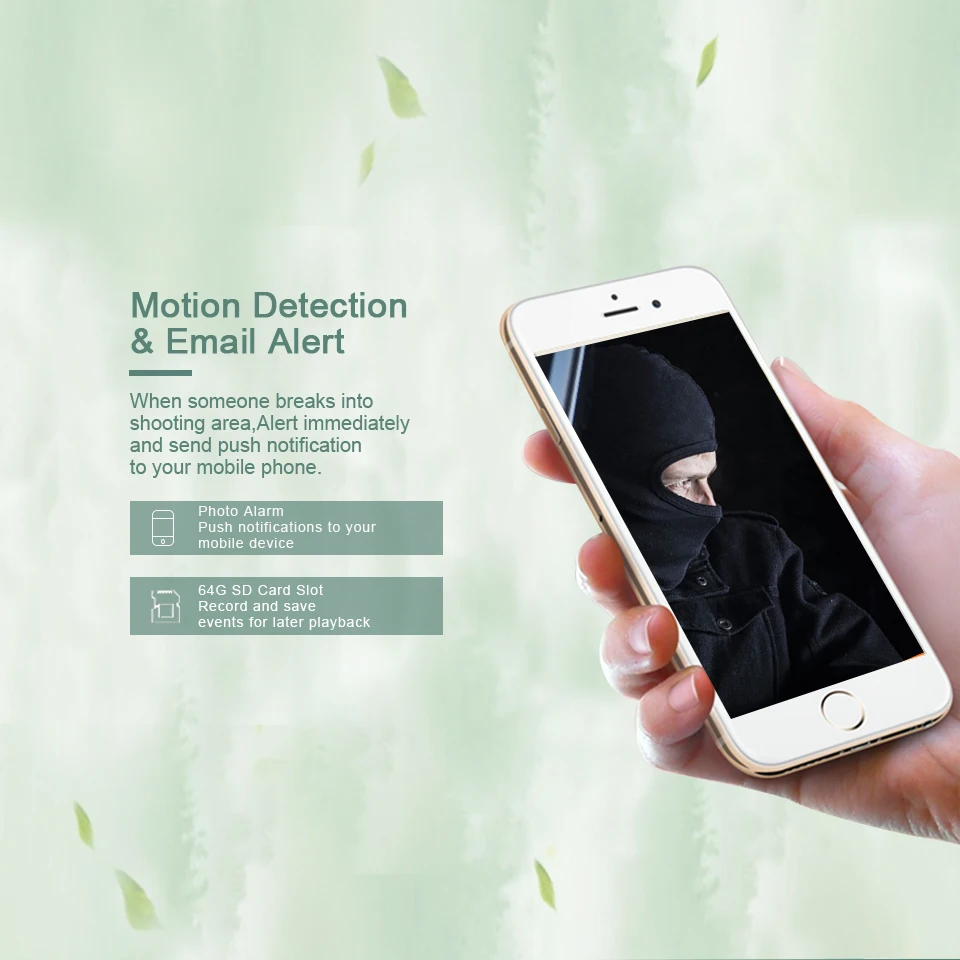 Домашняя мини камера безопасности Wi Fi IP 720 P беспроводная ONVIF P2P двухсторонние
