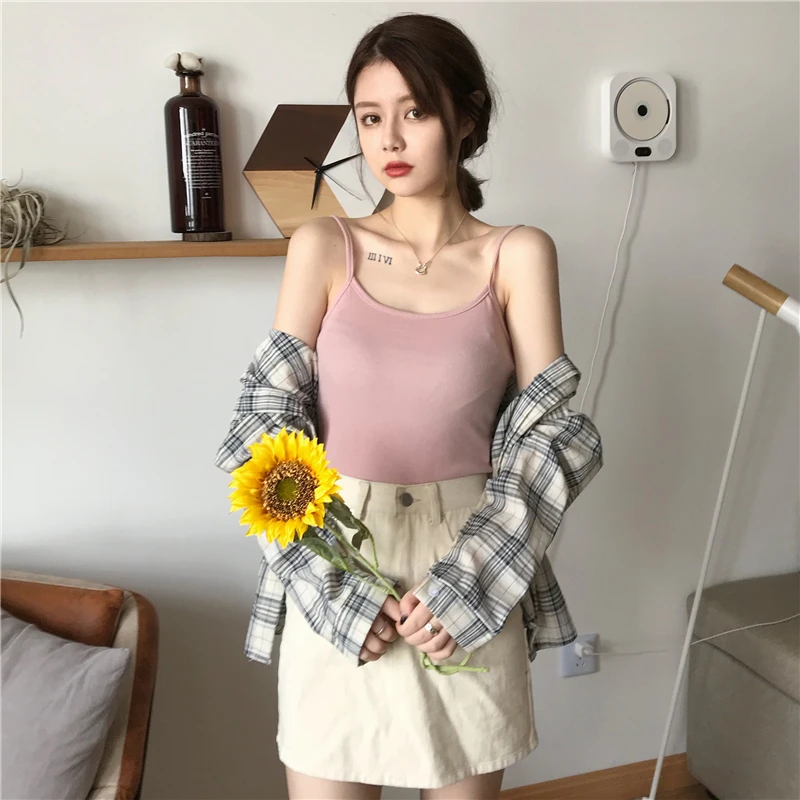 5 цветов Mihoshop Ulzzang Корейская женская модная одежда базовые белые повседневные