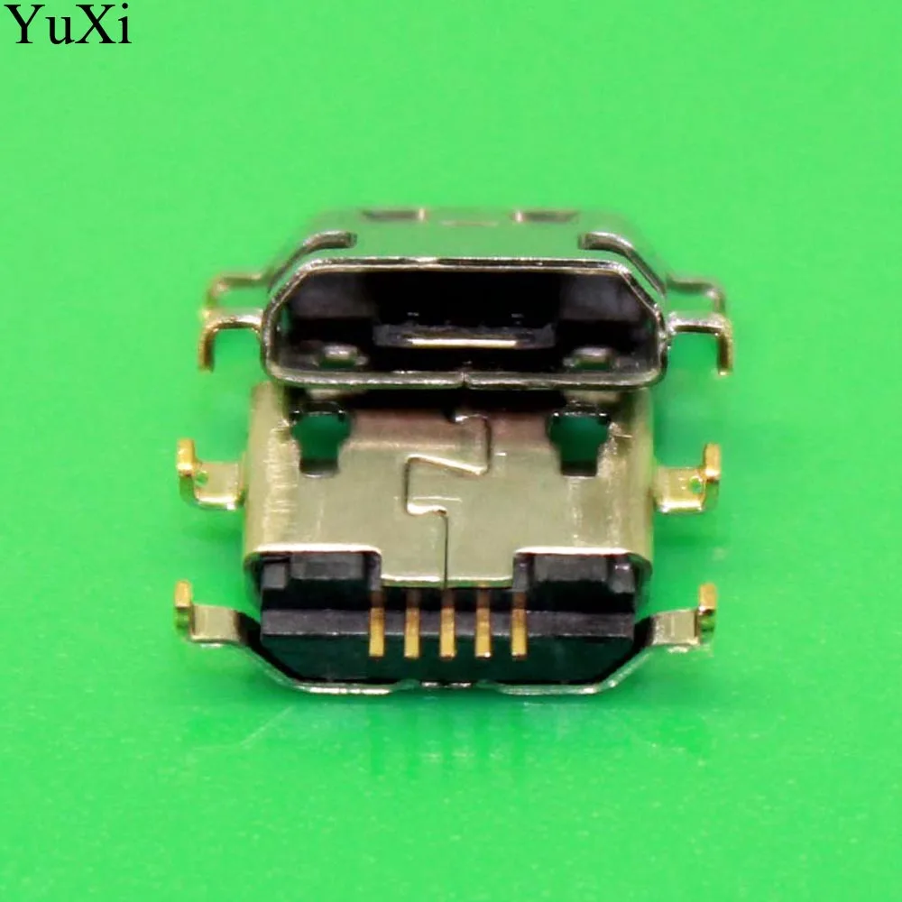 YuXi Micro 5P 5pin 5 pin USB connector for HuaWei G7 G7-TL00 Lenovo A708t S890 Alcatel 7040N charging port | Компьютеры и офис