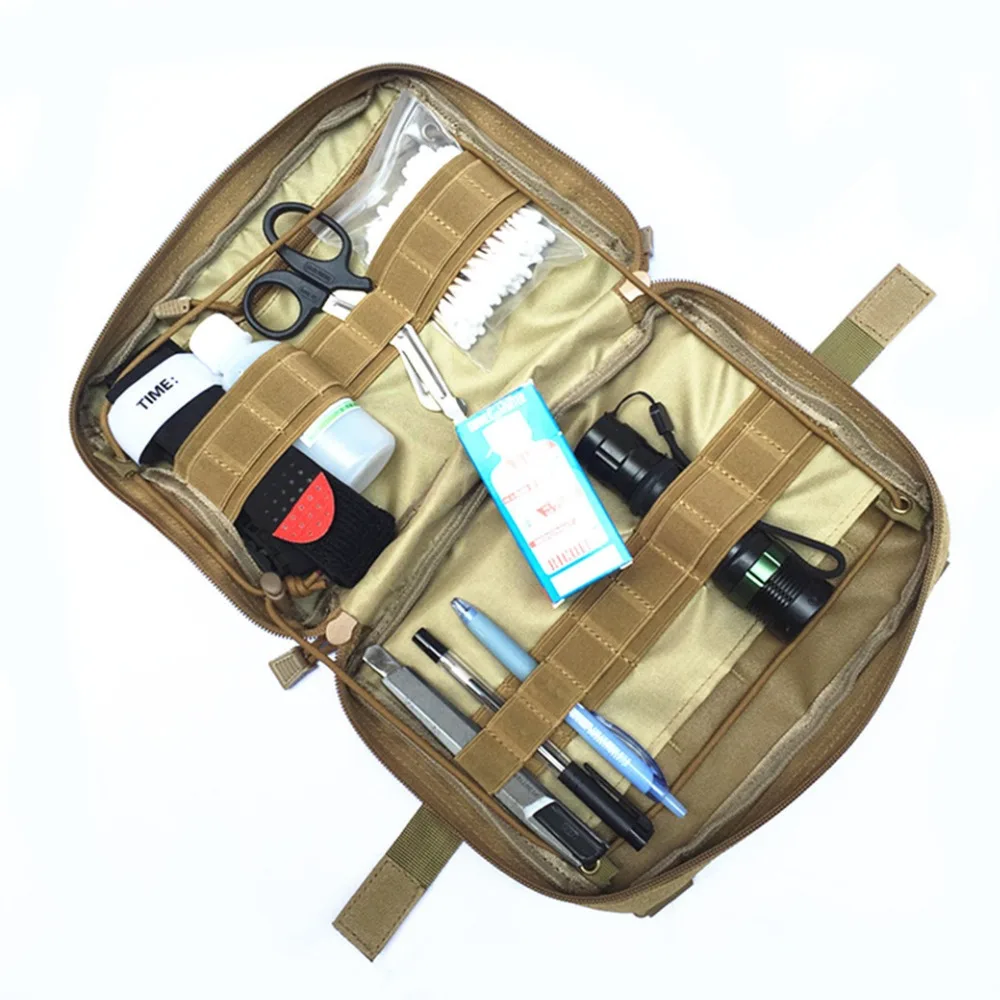 Тактическая Сумка Molle нейлоновая черная тактическая сумка большой органайзер