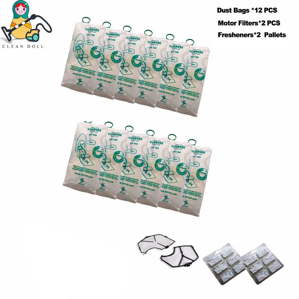 Мешки для пылесоса VORWERK KOBOLD VK140 VK150 FP140 FP150|Запчасти пылесоса| |