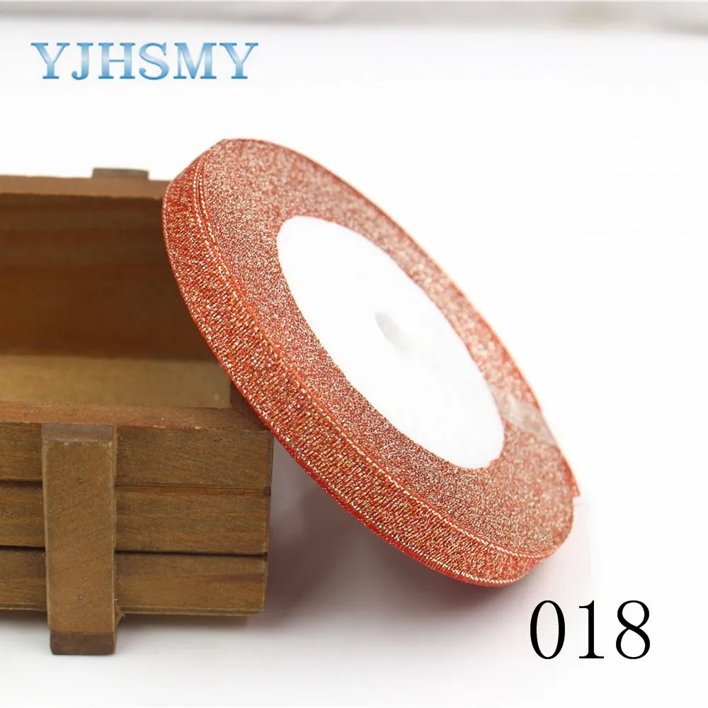 YJHSMY K 171018 10MM 10 мм 34 Цвета на выбор 25 ярдов зеленая луковая лента для свадебного
