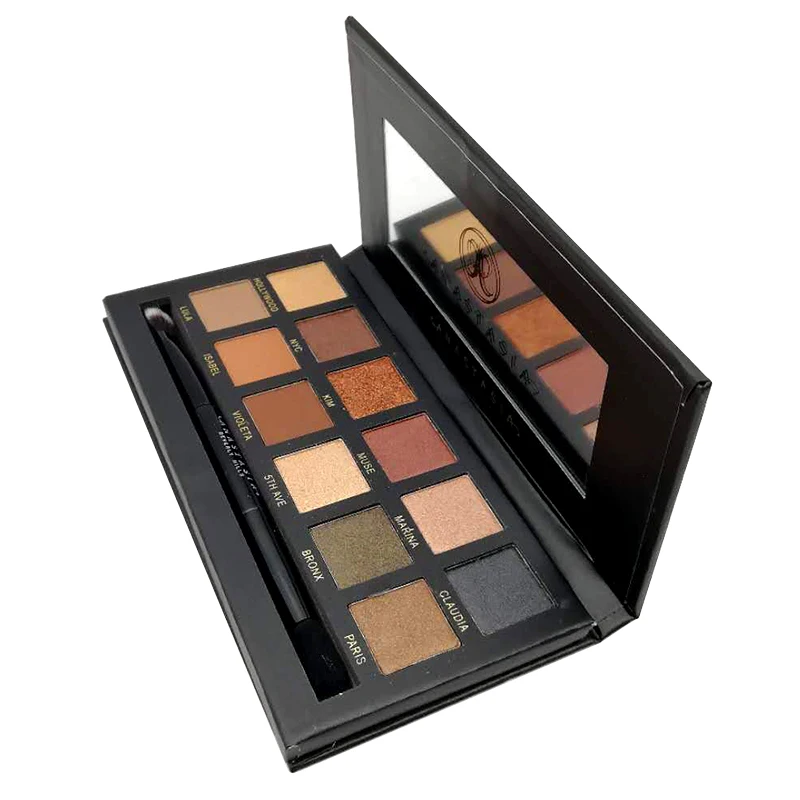 Матовая Палетка для век Anastasia beverly стойкая матовая тени |