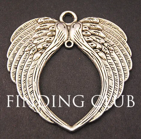 2pc 2 Colors Angel wing connector Pendant Jewelry Making DIY Metal Bracelet Necklace Findings A705/A827 | Украшения и аксессуары