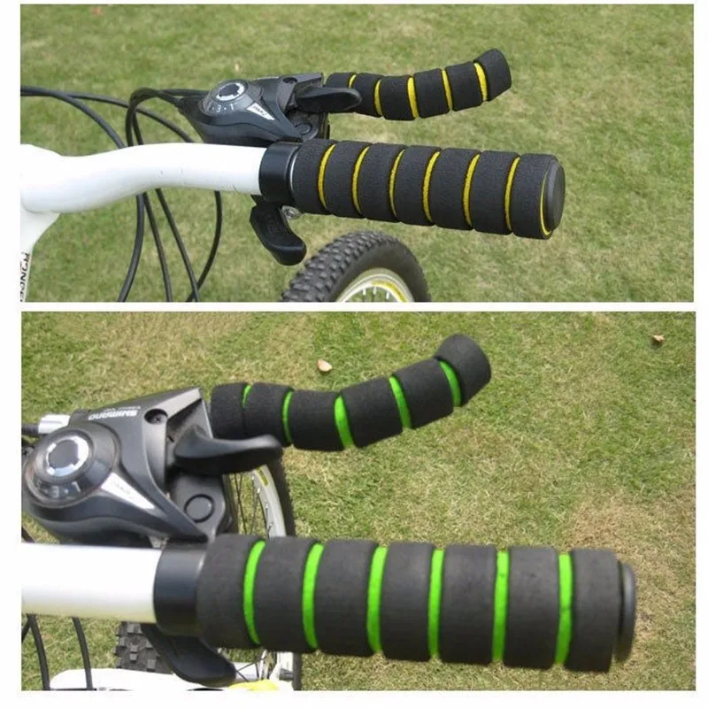 Губчатые ручки для велосипеда чехол руля противоскользящая подставка горного |