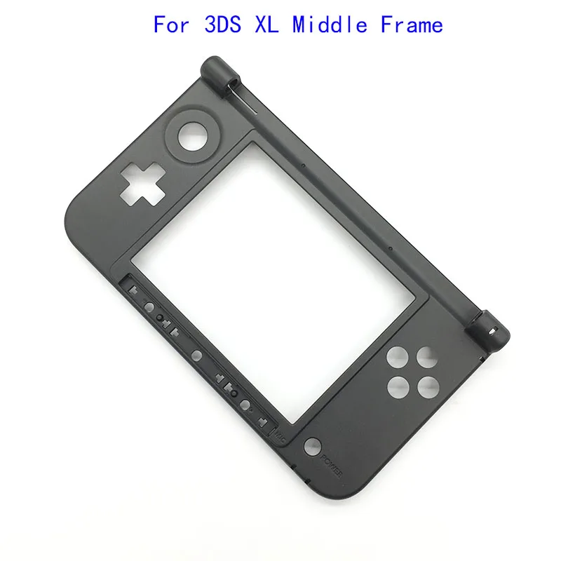 

10 шт. для Nintendo 3DS XL оригинальная новая матовая Нижняя средняя рамка Корпус чехол Замена для 3DS LL игровая консоль