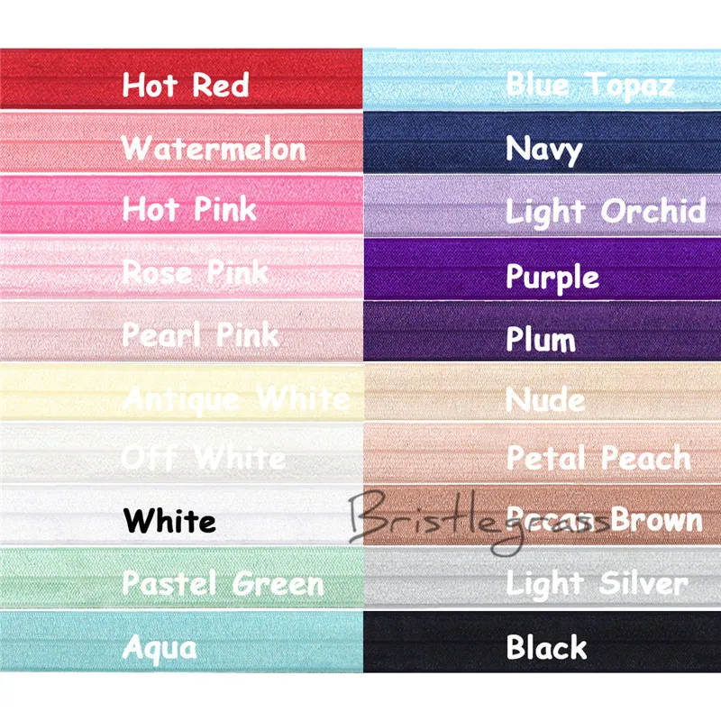 Блестящая трава 5 ярдов 3/4 &quot20 мм пастельно зеленый FOE Fold Over Elastic Spandex Satin Bands