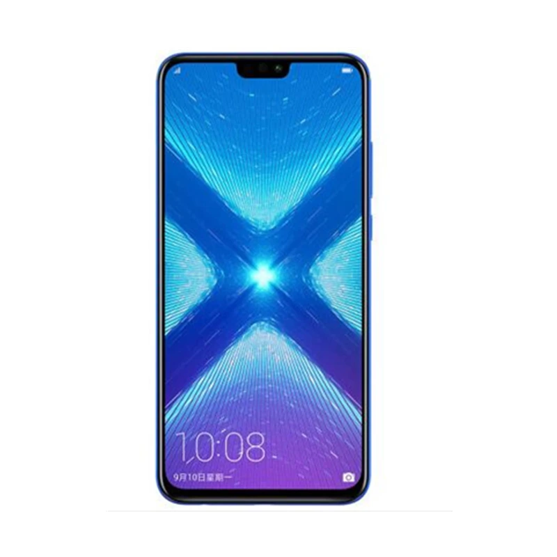 Мобильный телефон Honor 8X4G 64G с глобальной прошивкой 6 5 дюймов экран 3750 мАч батарея