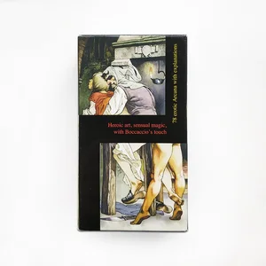 78 + 2 шт. Оригинальная итальянская настольная игра Decameron Tarot коллекция Таро Инструкция на английском языке