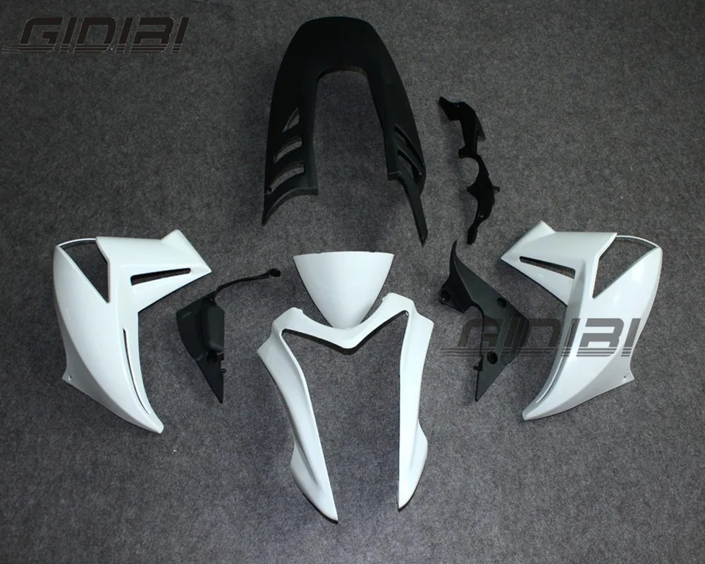 Набор для кузова мотоцикла Неокрашенный Белый обтекатель KAWASAKI 6N ER6N 2009 2010 2011 4