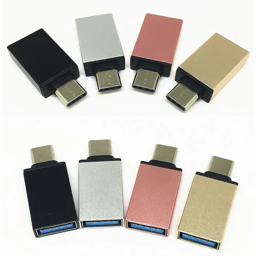 10Pcs USB 3.1 Type C Male to 3.0 Female OTG Adapter 5Gbps Converter for MacBook Pixel Samsung HP Xiaomi Huawei Nexus | Обустройство