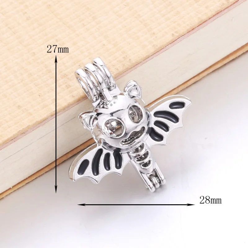 6 шт. цветные жемчужные бусины клетка эфирное масло диффузор медальон Кулон DIY