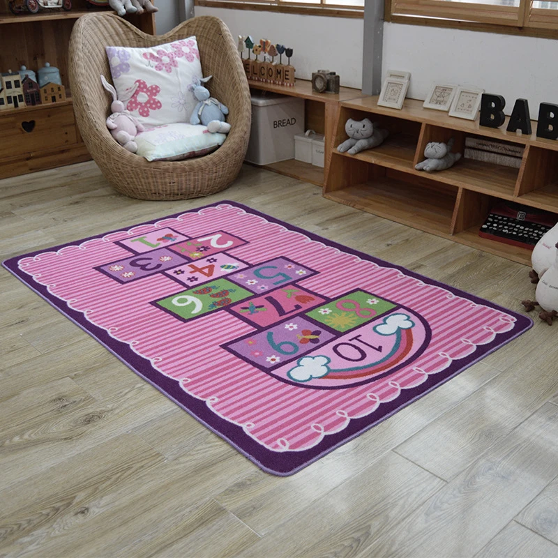 Hopscotch игровые коврики для детей с принтом цифр детские маленьких девочек