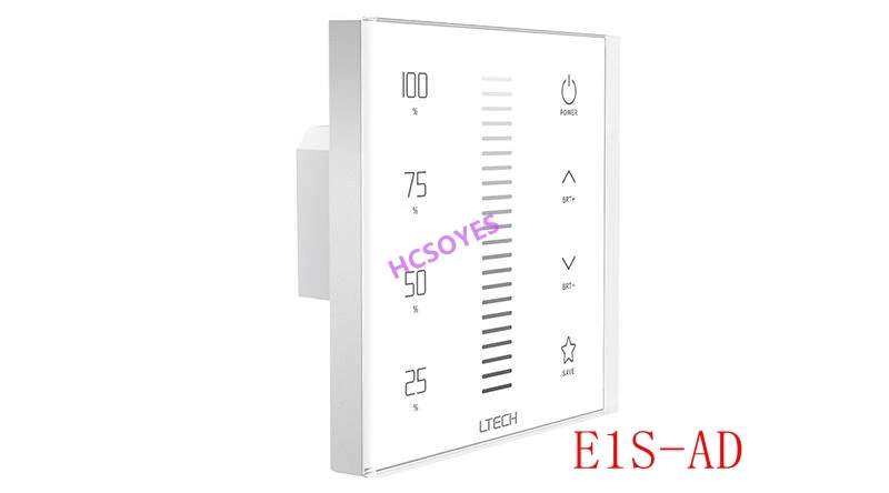 LTECH 2 4G РФ E1S AD/EBOX AD приглушить светодиодная Сенсорная панель 3 в 1 переключатель 0 10 V