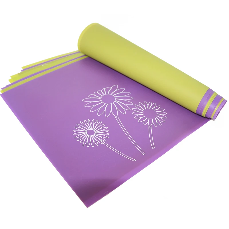 Новинка 2017 года цветок скороговоркой антипригарным силиконовый коврик для