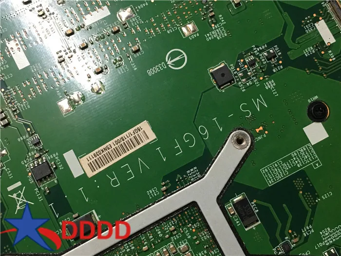 Оригинальная материнская плата для ноутбука MSI GE60 GP60 с процессором
