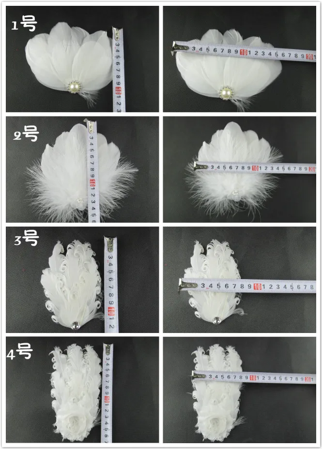 2 шт. Diy двойного назначения перья головные уборы аксессуары для волос шпилька