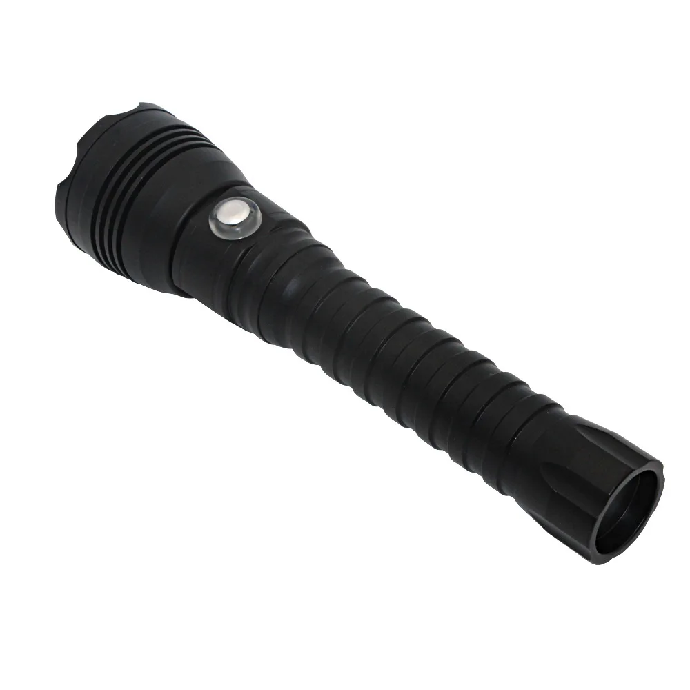KC fire DL0112 Lotus attack head magnetron switch CREE-XHP70 2*26650 3000LM yellow light strong diving flashlight | Освещение