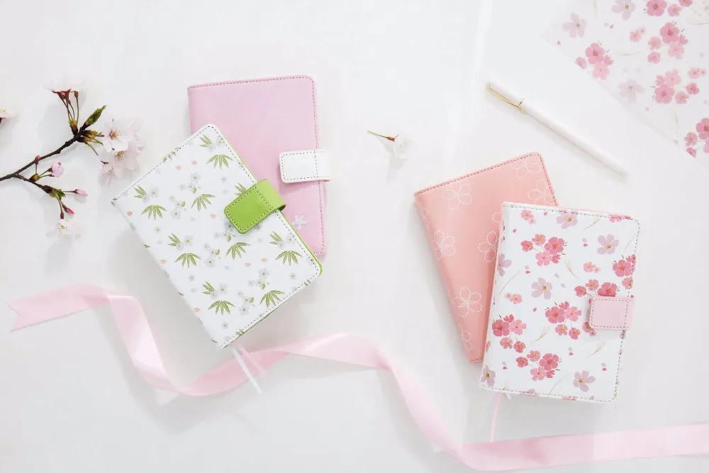 TUTU A5 Sakura набор справочников милые Kawaii блокноты блокнот планировщик расписание журнал личный дневник Libros y Cuadernos H0143