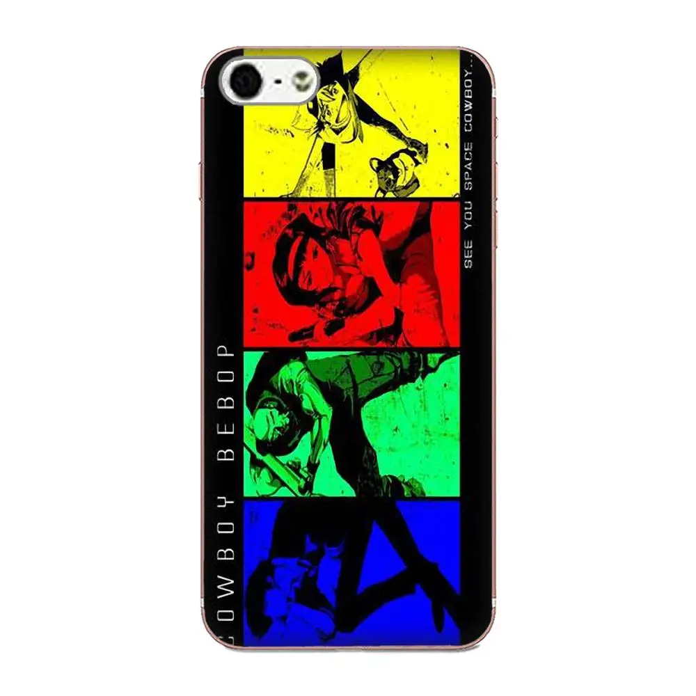 Ковбой Bebop Красочные для Apple iPhone 4 4S 5 5C 5S SE 6 6S 7 8 Plus X XS Max XR|Чехлы-накладки| |
