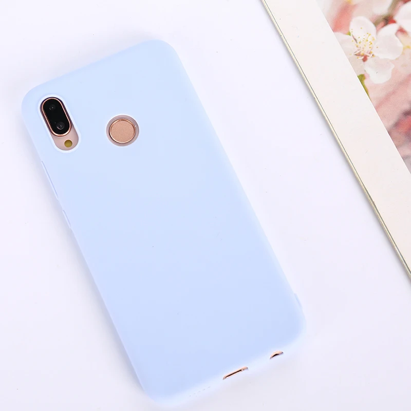 Чехол для Honor 10i Candy из мягкого ТПУ Huawei 10 Lite ударопрочный Милый матовый Силиконовый
