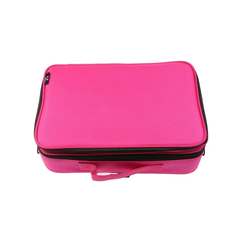 

Professional Large Capacity Toiletries Makeup Storage Bag Cosmetic Case New makeup and toiletry bag