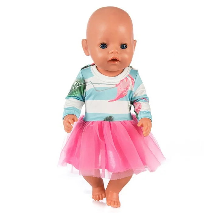 NO 12 Одежда для кукол подходит для 43 см Born doll аксессуары спортивный костюм, подарок для малышей - Цвет: NO 12