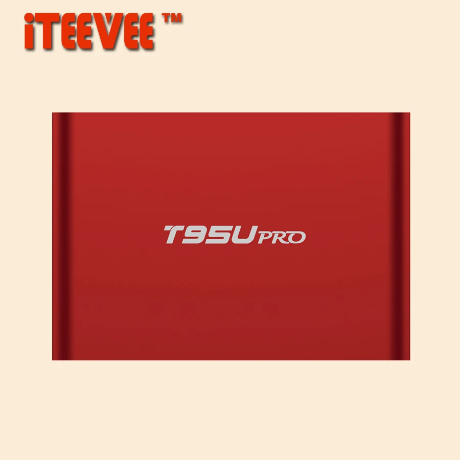 1 шт. T95U PRO Android 7 Smart TV Box Amlogic S912 Восьмиядерный ARM 2 ГБ/16 ГБ двухдиапазонный WiFi KD VP9 H.265