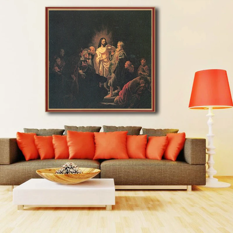 OUYIJIA 5D DIY картина маслом Rembrandt персонаж алмазов Знаменитый портрет живопись