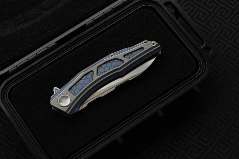 MIKER STEDEMON A02 складной нож лезвие: CTS 204P (сатин) Ручка: TC4 Открытый Кемпинг охотничий