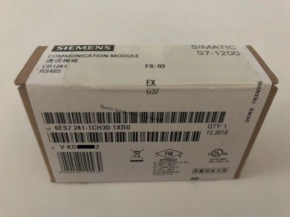 Оригинальный SIMATIC S7 1200 CB 1241 6ES7241 1CH30 1XB0 Siem 6es7241 1ch30 1xb0 гарантия 1 год|Контроллер