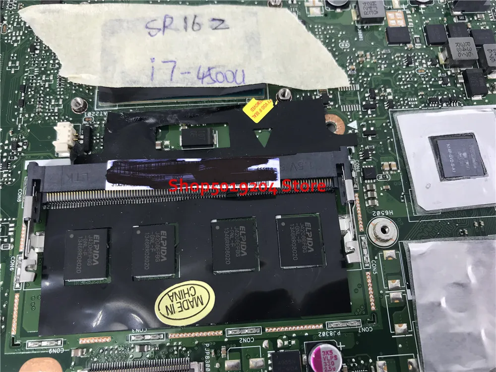 Для ASUS K551L K551LB K551LN S551L S551LB R553L материнская плата S551lN REV2.2 материнская плата i7-4500 GT840 2 Гб N15S-GT-S-A2 тестирование