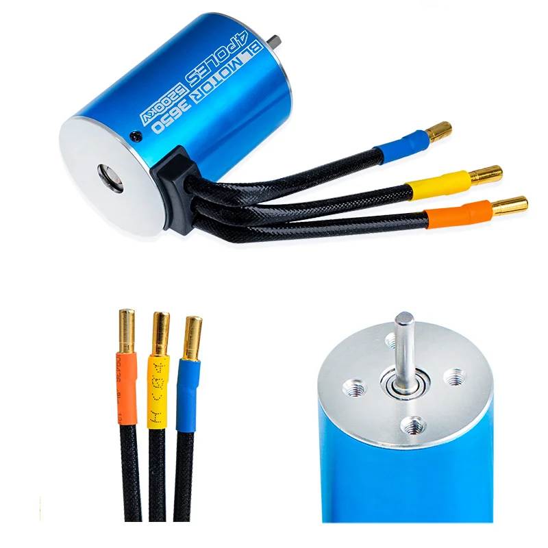 Бесщеточный мотор 3650 3100KV 3900KV 5200KV для автомобиля 1/16 1/18 RC | Игрушки и хобби