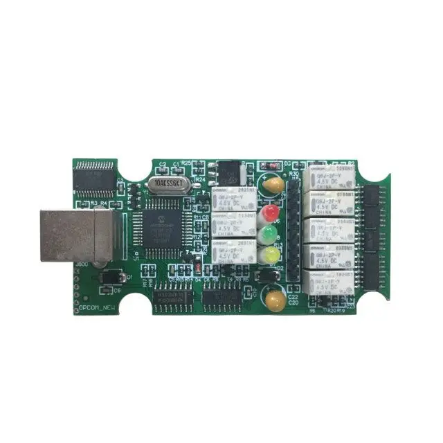 Новый 120309A с PIC18F458 чип последняя V1.59 OBD2 op-com CAN-BUS OPCOM для Opel Scan инструмент Бесплатная
