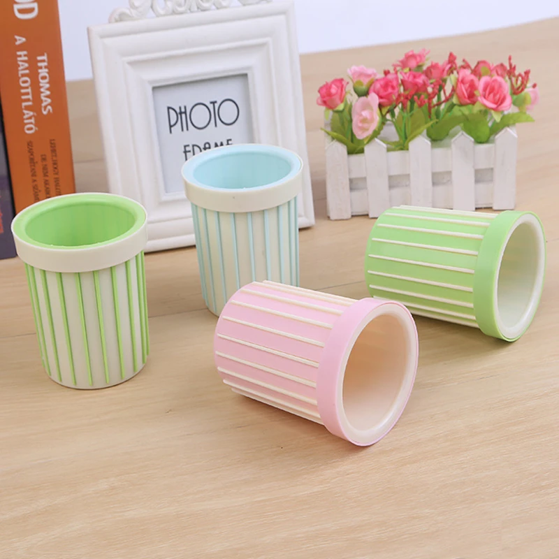 Креативные канцелярские товары с рисунком конфетных цветов держатель для ручек